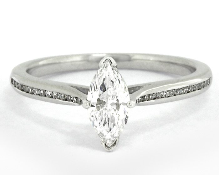 0 70ct Marquise Diamond Engagement  Ring  SD018 Ireland 