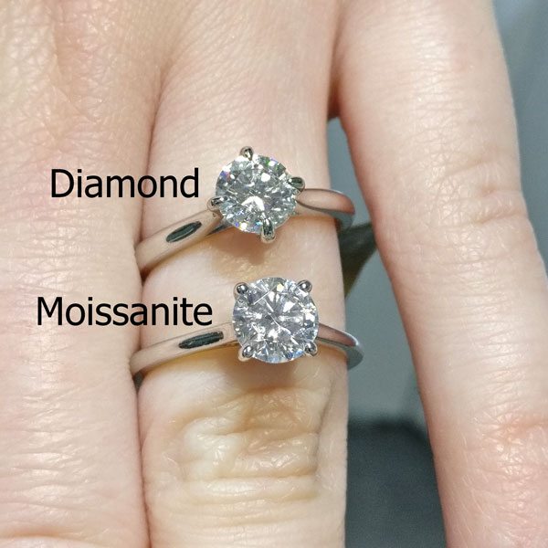 diamond VS moissanite